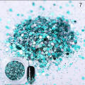 Klobige Glitzerflocken 1 mm 2 mm 3 mm gemischter Glitzer für Nagelkunst Glitzer